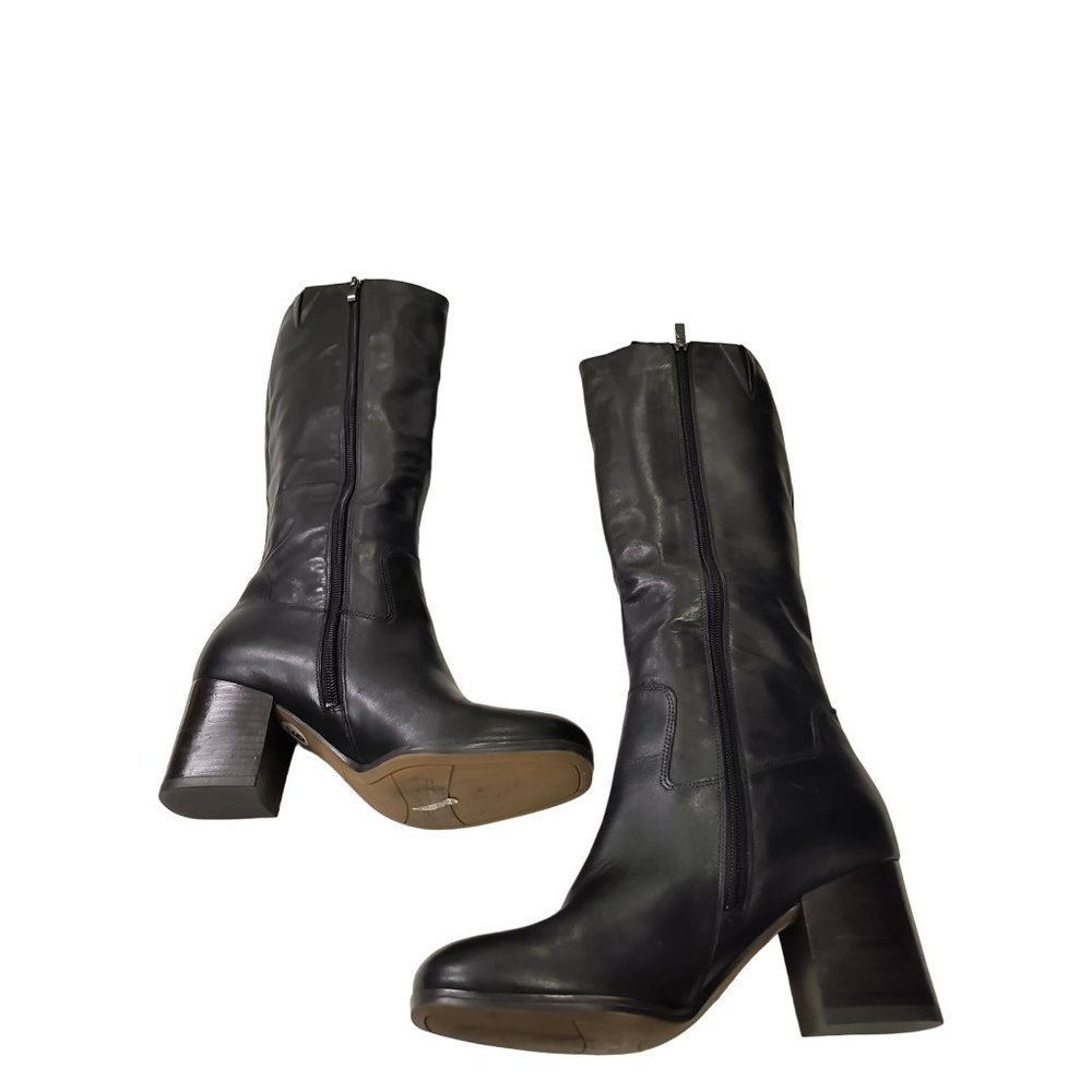 Franco Sarto Anberlin Womens Leather Knee-High Riding Boots Size 6 - Picture 4 of 8